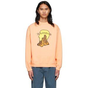 Brain Dead Mount Slime Sweatshirt Size M Mens Peach $120